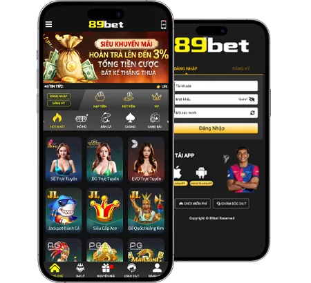 Giao diện thân thiện của app vz999